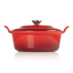 Cocotte Plume 28 Cm Rouge Le Creuset